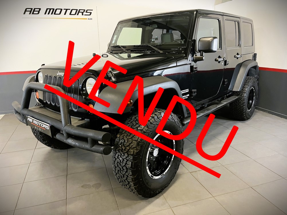 JEEP WRANGLER SPORT UNLIMITED CRD 177ch BVM6 5p