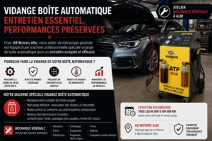 Pourquoi vidanger une boite automatique ?